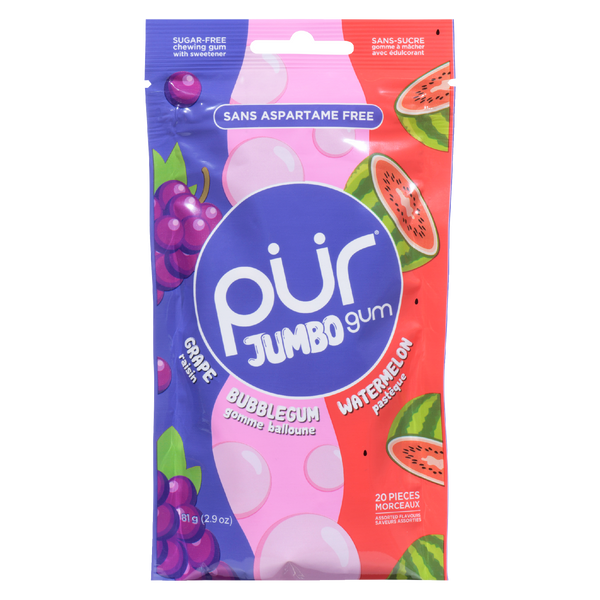 Pur Gum Jumbo ( 10 X 81G )