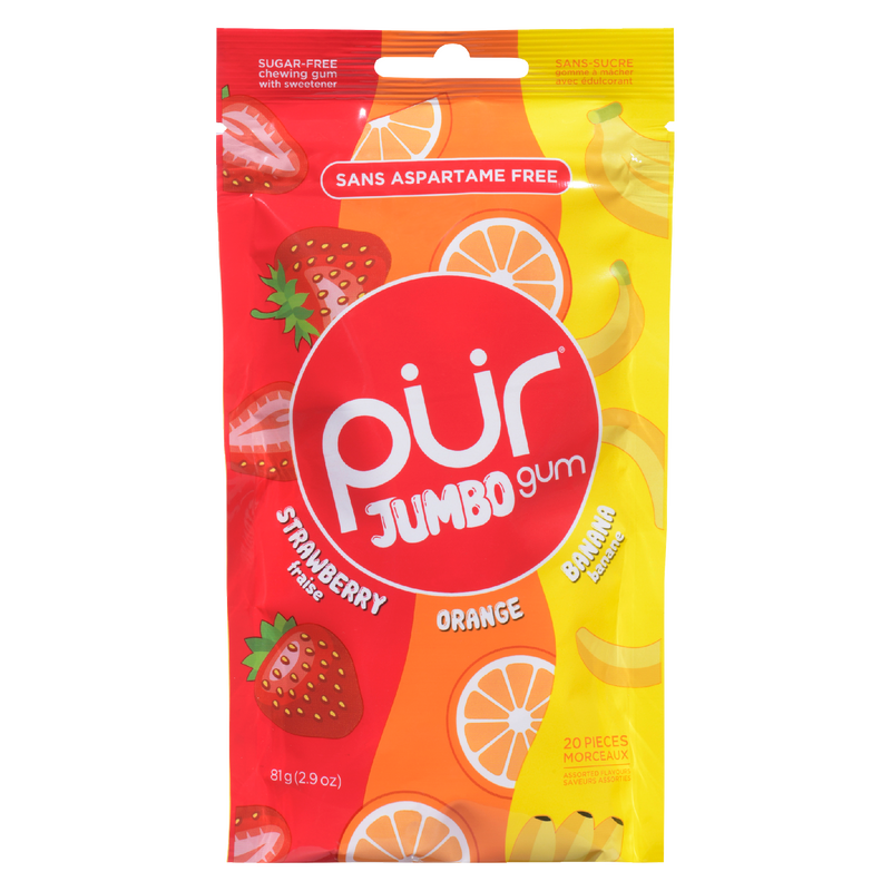 Pur Gum Jumbo ( 10 X 81G )
