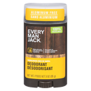 Every Man Jack Deodorant Sandalwood 85G | Case of 6 | Bulk Personal Care