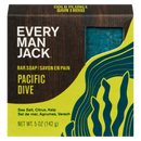 Every Man Jack Bar Soap Pacific Dive 142G | Case of 12 | Bulk Personal Care