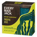 Every Man Jack Bar Soap Pacific Dive 142G | Case of 12 | Bulk Personal Care