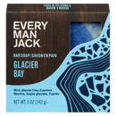 Every Man Jack Bar Soap Glacier Bay 142G | Case of 12 | Bulk Personal Care