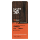 Every Man Jack Beard Oil Aged Bourbon 30ML | Case of 6 | Bulk Personal Care