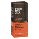 Every Man Jack Beard Oil Aged Bourbon 30ML | Case of 6 | Bulk Personal Care