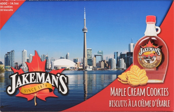 Jakeman's Cookies Maple Cream (24X400G)