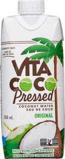 Vita Coco Coconut Water Pressed Coconut  (12 Pack)