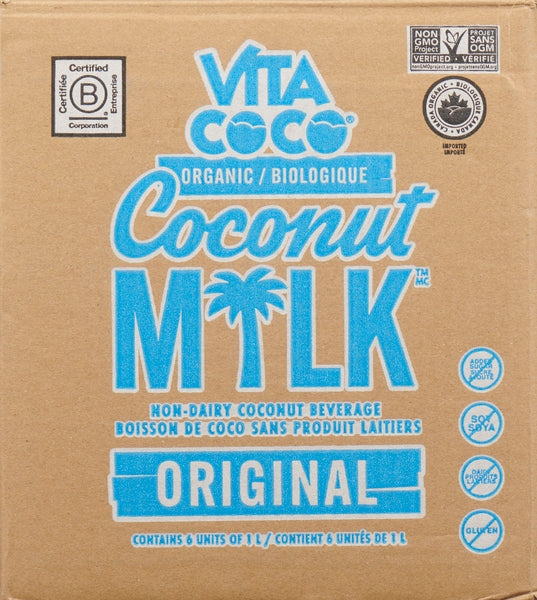 Vita Coco Coconut Milk Original  ( 6 X 1L )