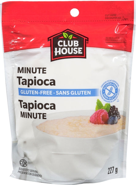 Club House Baking Minute Tapioca GF (8X227G)