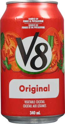 V8 Vegetable Cocktail Original  ( 24 X  340ML  )