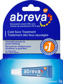 Abreva Tube – Cold Sore Treatment (12 × 2g)