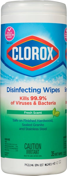 Clorox Disinfecting Wipes (12X35'S)