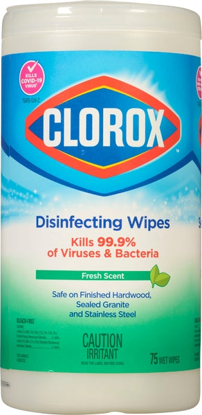 Clorox Disinfecting Wipes (6X75'S)