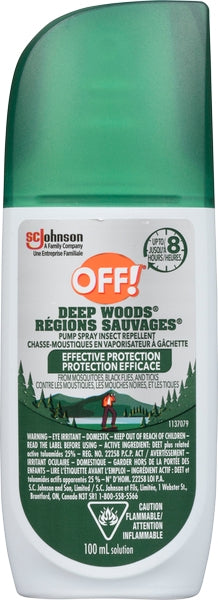 Off - Deep Woods Insect Repellent  ( 12 Pack )