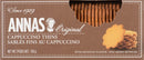 Annas Original Cappuccino Thins 150G | Case of 12 | Bulk Cookies & Biscuits