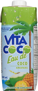 Vita Coco Coconut Water Pineapple  (12 Pack)