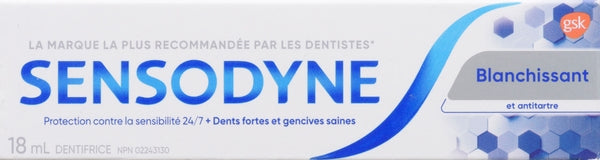 Sensodyne Toothpaste Whitening & Tartar