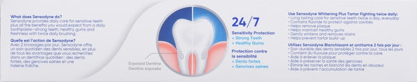 Sensodyne Toothpaste Whitening & Tartar