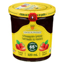 Les Comtes De Provence Strawberry Spread 65% Fruit 320ml | Case of 6 Jars | Bulk Jam & Spreads