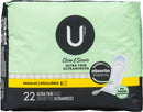 U By Kotex Ultra Thin Pads   ( 8 X 22'S )