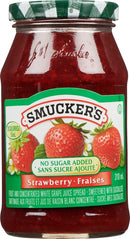 Smucker's Jam No Sugar Added ( 12 X 310ML )