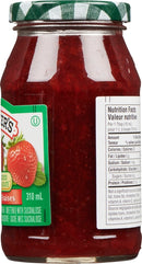 Smucker's Jam No Sugar Added ( 12 X 310ML )