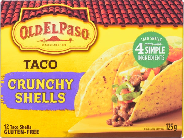 Old El Paso Hard Taco Shells  ( 12 X 125G )