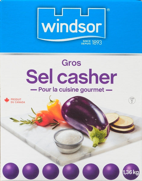 Windsor Kosher Coarse Salt  ( 12 X 1.36Kg )