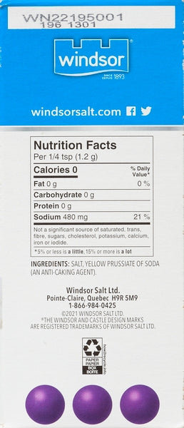 Windsor Kosher Coarse Salt  ( 12 X 1.36Kg )