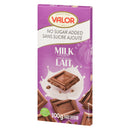 Valor Milk Chocolate No Sugar Added 100g | Case of 17 Bars | Bulk Candy & Chocolate