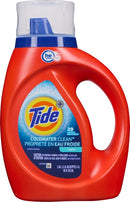 Tide Laundry Detergent Cold Water Clean  ( 6 X 1.24L )