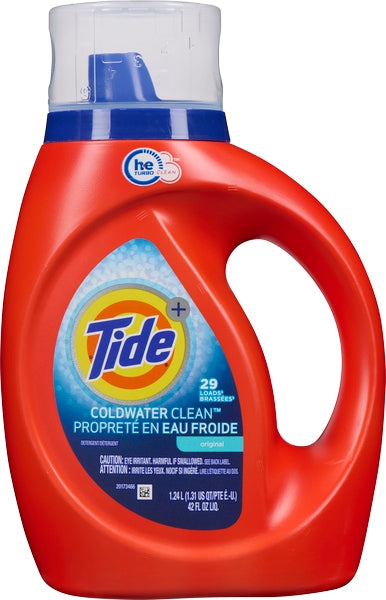 Tide Laundry Detergent Cold Water Clean  ( 6 X 1.24L )