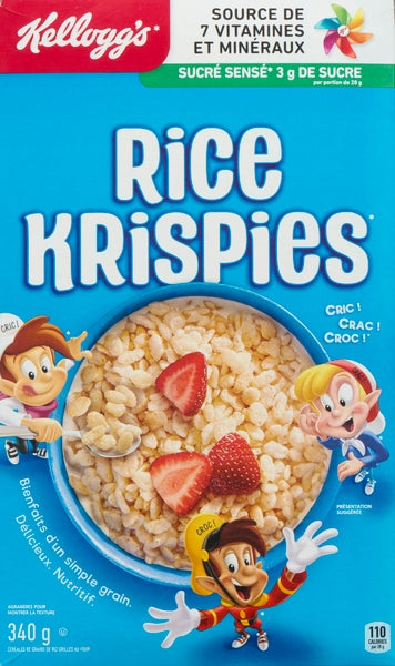 Kellogg's Cereal Rice Krispies (10X340G)