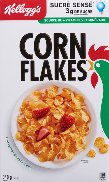 Kelloggs Cereal Corn Flakes (10X340G)