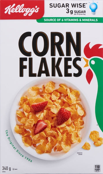 Kelloggs Cereal Corn Flakes (10X340G)