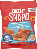 Cheez-it Snapd Sour Cream & Onion 62G Case of 6 Units | Bulk Crackers | Best Before 2026-10-07 | 6_A_32