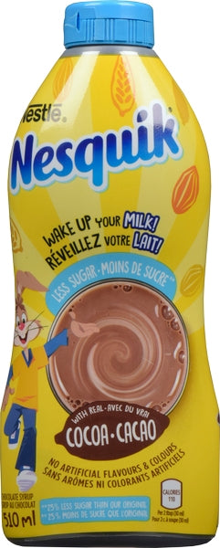 Nesquik Syrup Less Sugar ( 12 X 510ML )