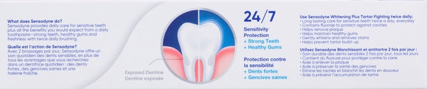 Sensodyne Toothpaste Whitening & Tartar