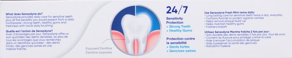 Sensodyne Toothpaste Mint  ( 12 X  100ML  )