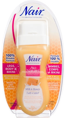 Nair Wax Sugar Roll On Natural Milk & Honey  ( 6 X  100ML  )