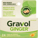 Gravol Liquid Gels Ginger (6X24'S)
