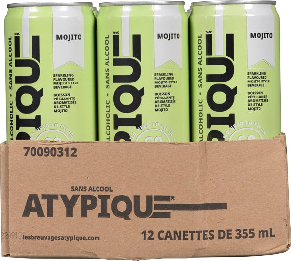 Atypique Non-Alcoholic Cocktails ( 12 X 355ML )