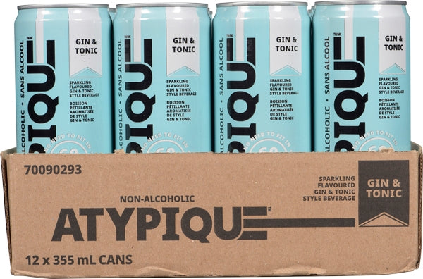 Atypique Non-Alcoholic Cocktails ( 12 X 355ML )