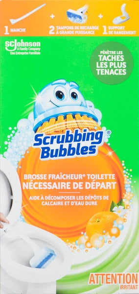 Scrubbing Bubbles Toilet Fresh Brush Starter Kit  ( 5 X  1'S  )