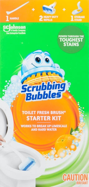 Scrubbing Bubbles Toilet Fresh Brush Starter Kit  ( 5 X  1'S  )