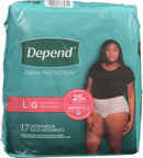 Depends Underwear Female