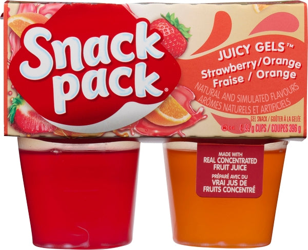 Snack Pack Gels (12 X 4 X 99G)