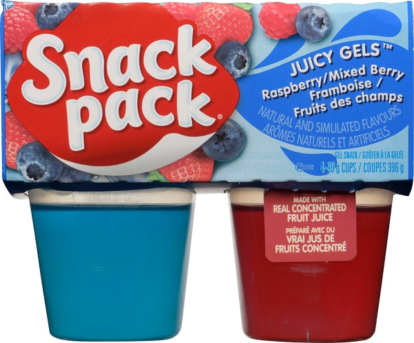 Snack Pack Gels (12 X 4 X 99G)