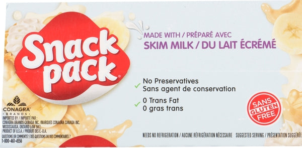 Snack Pack Pudding Cups (12 X 4 X 99G)