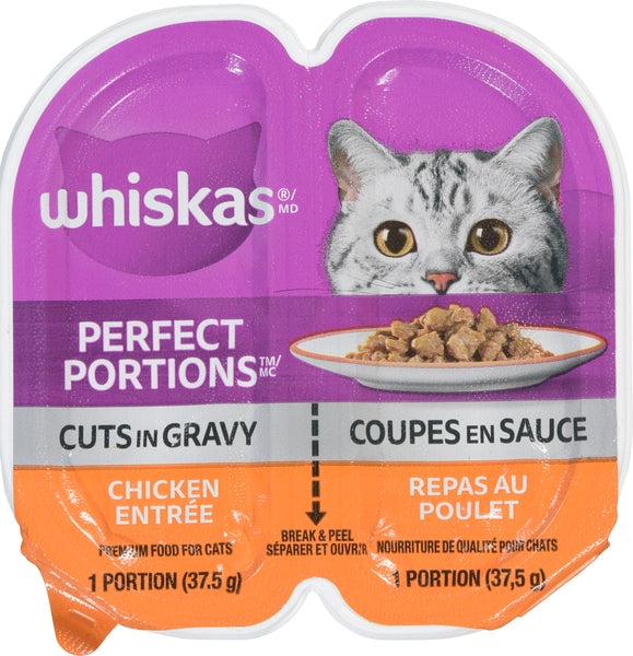 Whiskas Perfect Portions Wet Cat Food (24 X 75G)