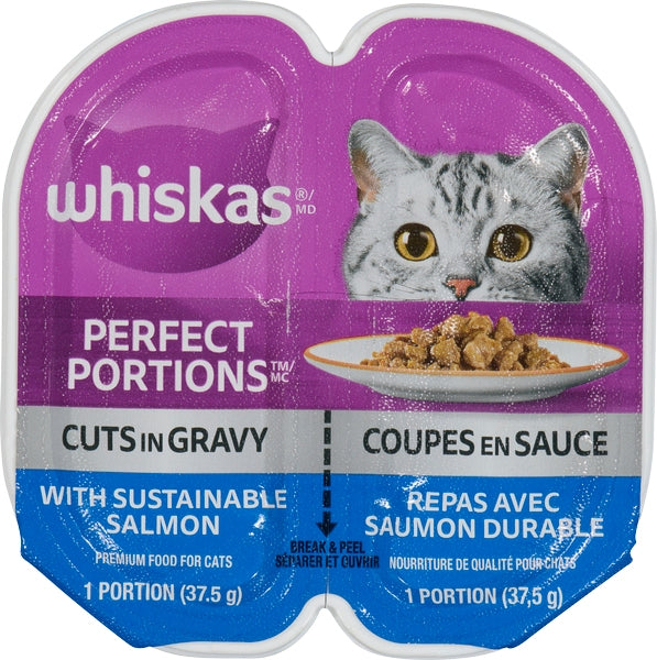 Whiskas Perfect Portions Wet Cat Food (24 X 75G)